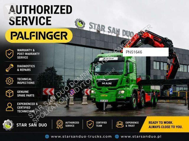 شاحنة Mercedes ACTROS 4155 8x4 Palfinger PK...
