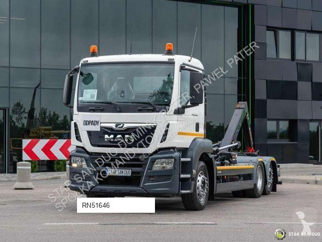Камион MAN TGS 26.430 6x2 HIAB MULTILIFT Optima...