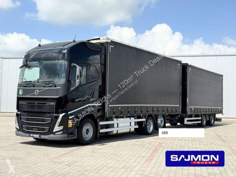 شاحنة Volvo FH 460 / ZESTAW TANDEM 120M3 /...