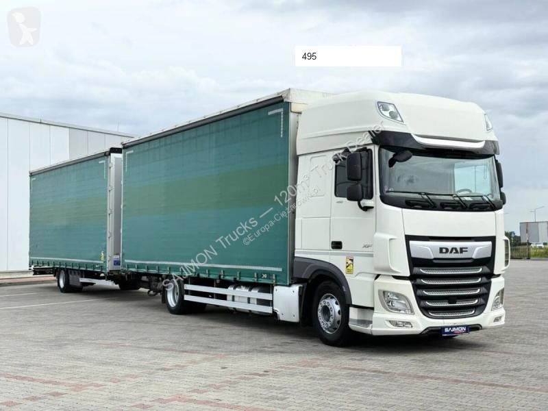 شاحنة DAF XF 450 / ZESTAW TANDEM 120 M3 /...