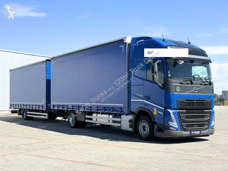 شاحنة Volvo 420 / ZESTAW TANDEM 120M3 /...