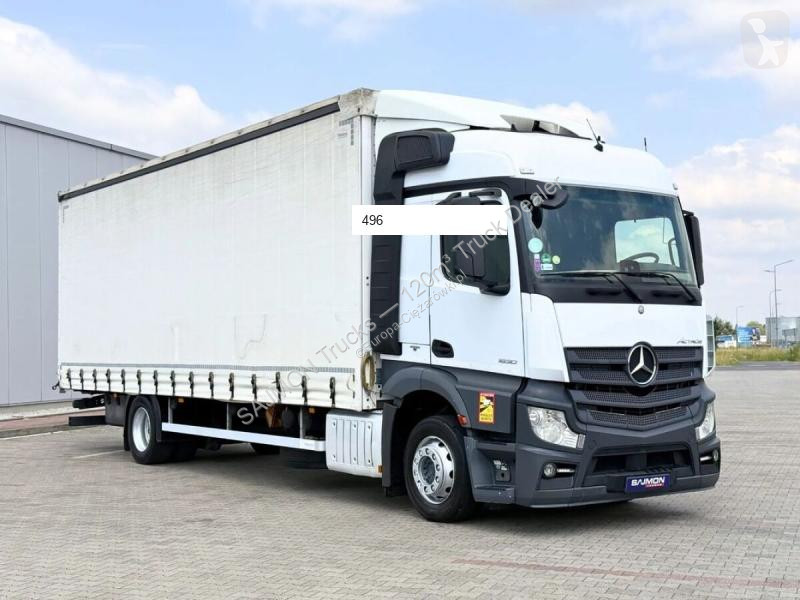 شاحنة Mercedes ACTROS 1830 / PRZESTRZENNY 60M3...