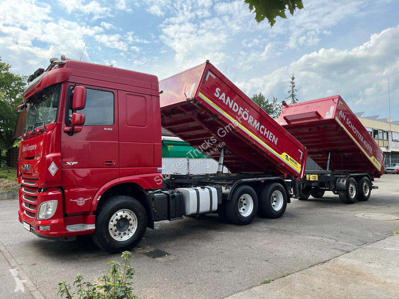 شاحنة DAF XF 530 , 6x4, Kempf 3-Seiten Kipper,...