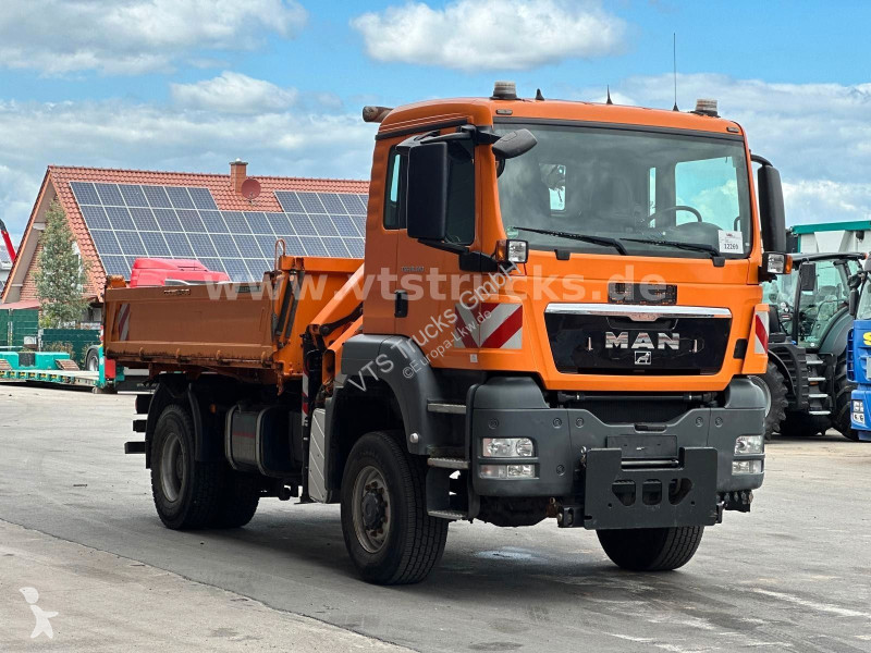 شاحنة MAN TGS 4x4 BL Meiller-DSK,Palfinger...