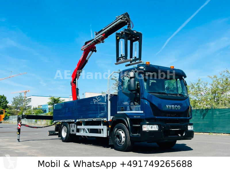 شاحنة Iveco 160-320 BL Fassi F125A *Funk/ACC/Klima