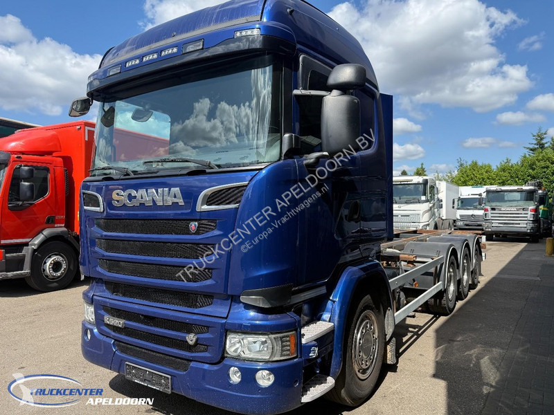 شاحنة Scania 520 V8 8x4, 401,000 km!, Euro 6