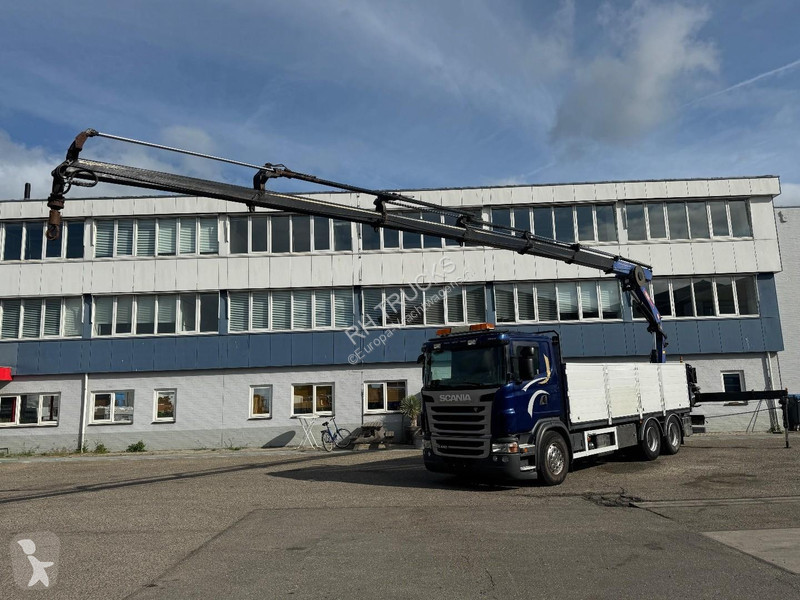 شاحنة Scania G440 6X4 EURO 5 + PM 22SP + REMOTE...