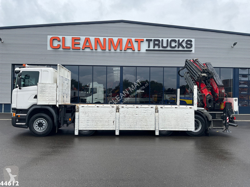 شاحنة Scania 450 8x4 Euro 6 Fassi 66 Tonmeter...