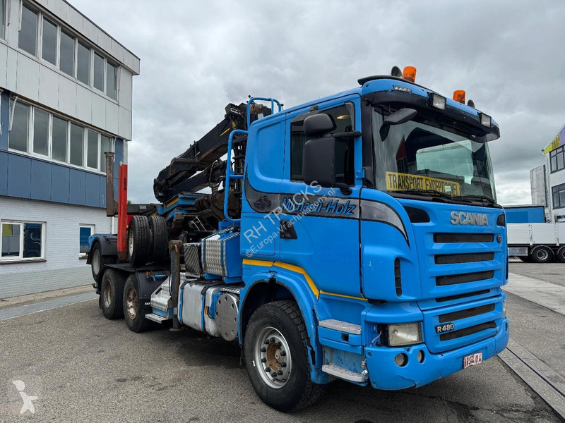 شاحنة Scania R480 6X4 + EPSION SRX47 + 2 AXE...