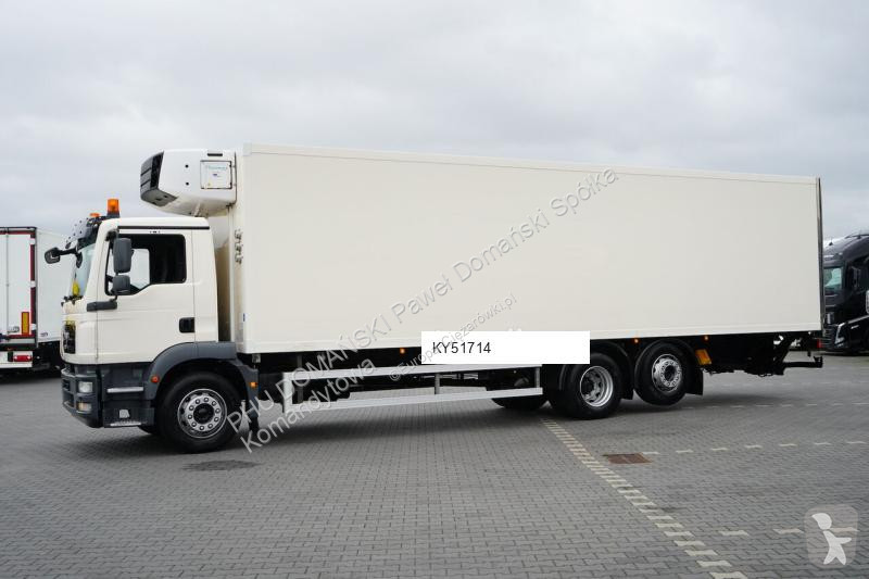 شاحنة MAN TGM / 26.340 / EURO 5 / CHŁODNIA +...