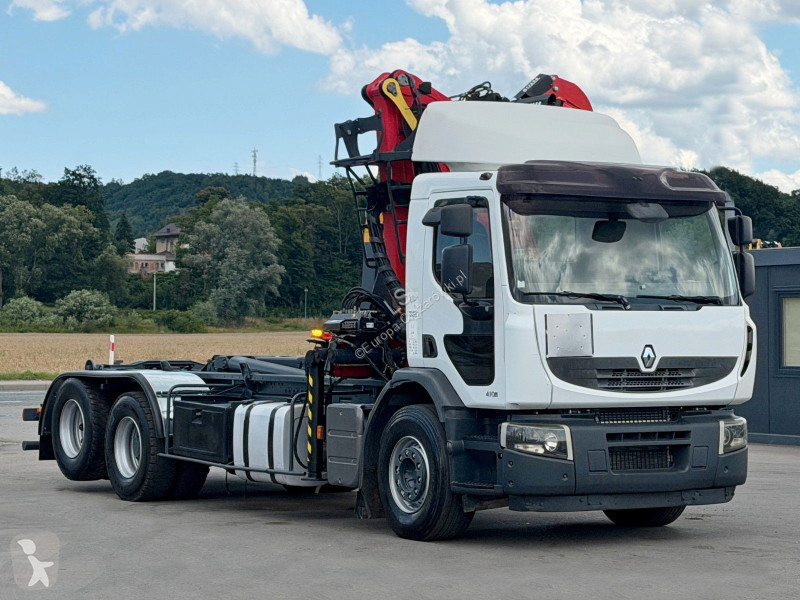 شاحنة Renault PREMIUM 410 * ABROLLKIPPER 5,05 m...