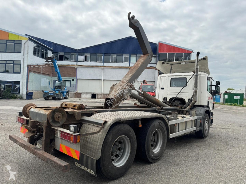 شاحنة Scania G 380 6X2 EURO 2 + 20 TON HOOKLIFT