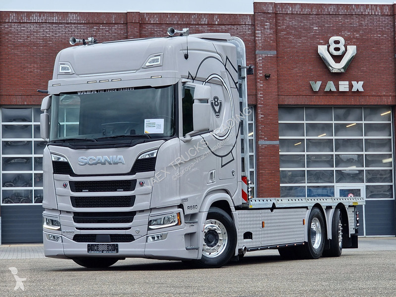 شاحنة Scania R660 V8 NS retarder - full air -...