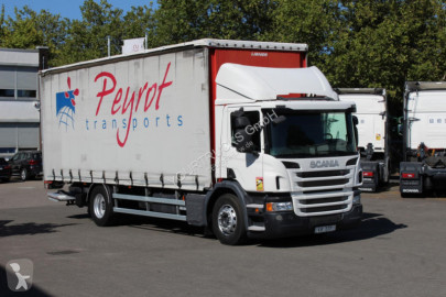 شاحنة منصة حواجز الحاوية Scania