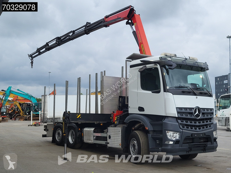 شاحنة Mercedes 2536 6X2 Palfinger PK18502 SH...