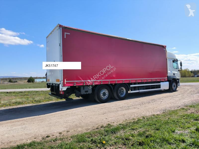 شاحنة DAF CF410/ SOLÓWKA/ FIRANKA/ 6x2/ EURO 6/...