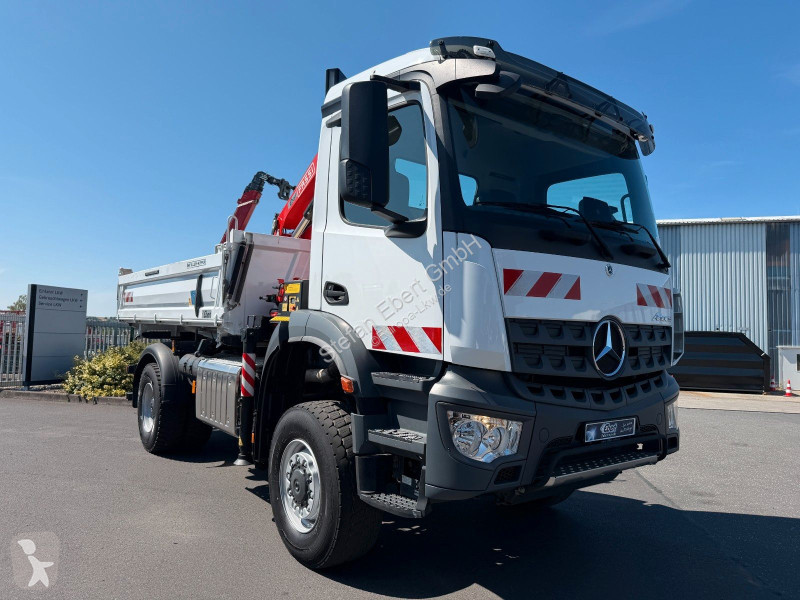Camion Mercedes 1832 AK 4x4 Fassi F120B.1.23 E...