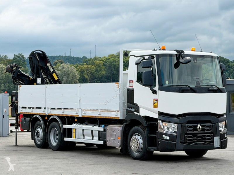 شاحنة Renault T 380 * HIAB 144 BS - 2 HIDUO +...