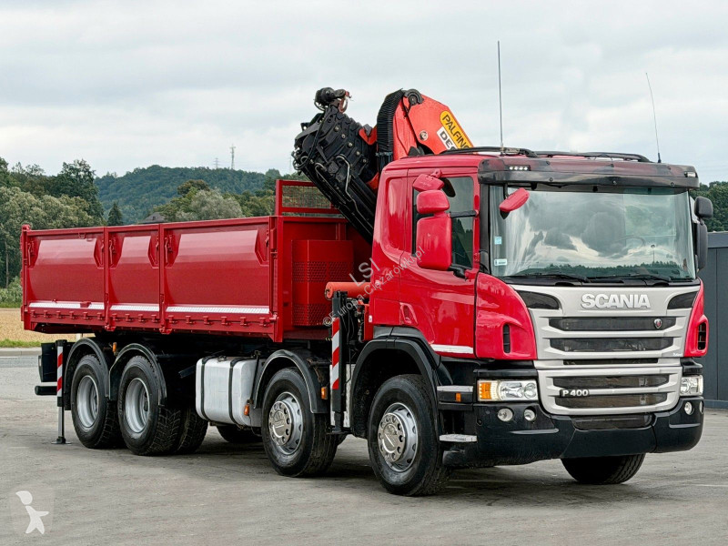 شاحنة Scania 400 * KIER 6,20m * K 27001-EH E +...