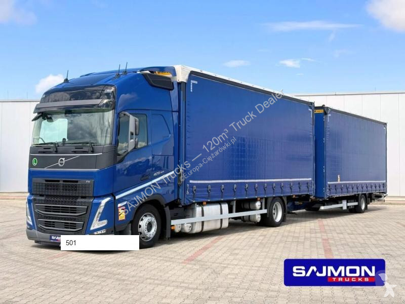 شاحنة Volvo 420 / ZESTAW TANDEM 120M3 /...