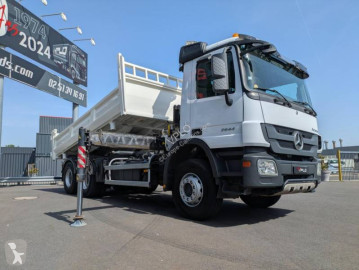 Lastbil dubbel vagn Mercedes