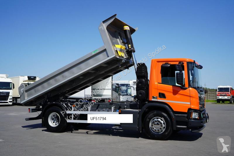 شاحنة Scania P 410 / XT / E 6 / WYWROTKA /...