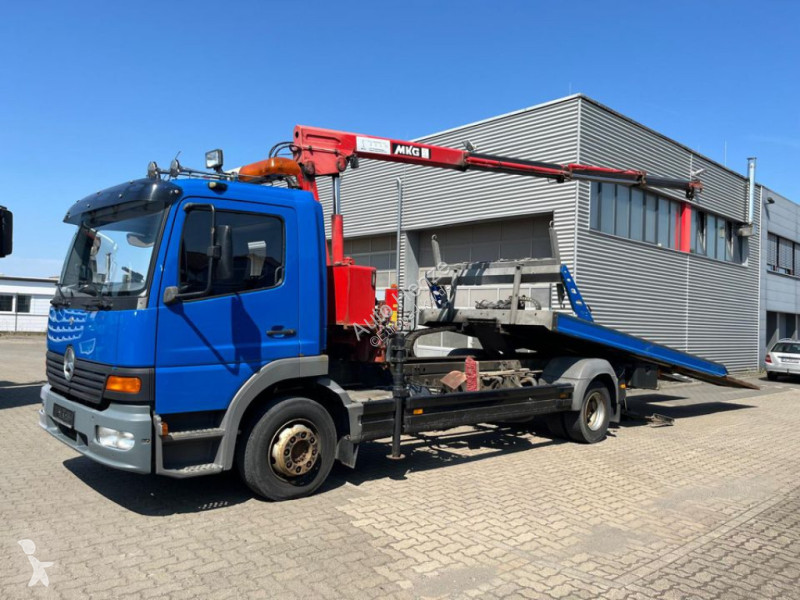 Camion Mercedes Atego 1218 L Pritsche Kran...