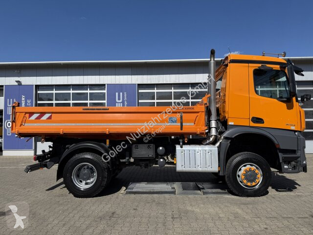 شاحنة Mercedes AROCS 2042 4x4 MEILLER Kipper...