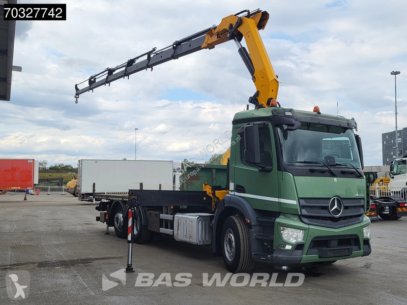 Camion Mercedes 2540 6X2 EFFER 265/6S Crane...