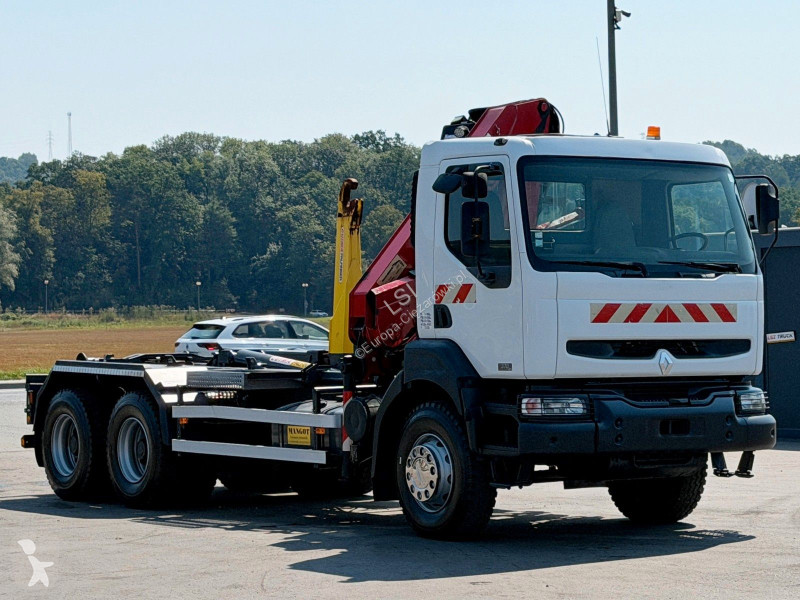 Camion Renault KERAX 370 DCI * ABROLLKIPPER...