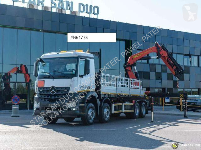 شاحنة Mercedes AROCS 3240 8x4 PALFINGER PK...