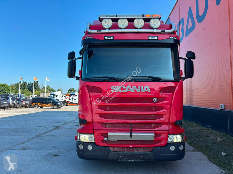 شاحنة Scania R 490 8x4 + Släpet Smemax 2 axle...