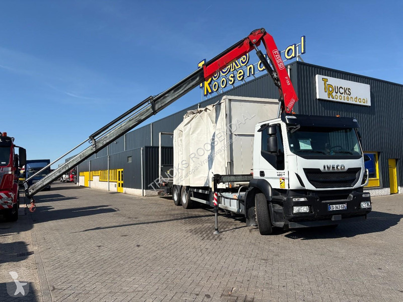 شاحنة Iveco 420 + 6X2 + FASSI F 135 - 3X EXT. +...