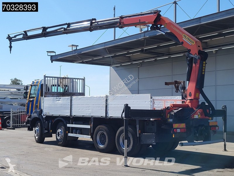 شاحنة Renault 430 8X4 Palfinger PK22002 EH Kran...
