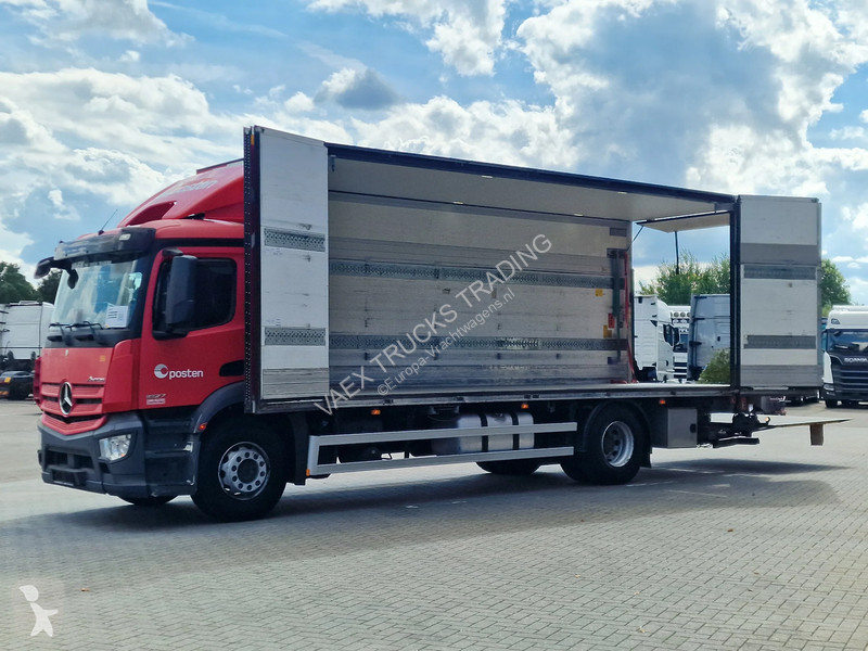 شاحنة Mercedes 1827 4x2 Box with sidedoors -...
