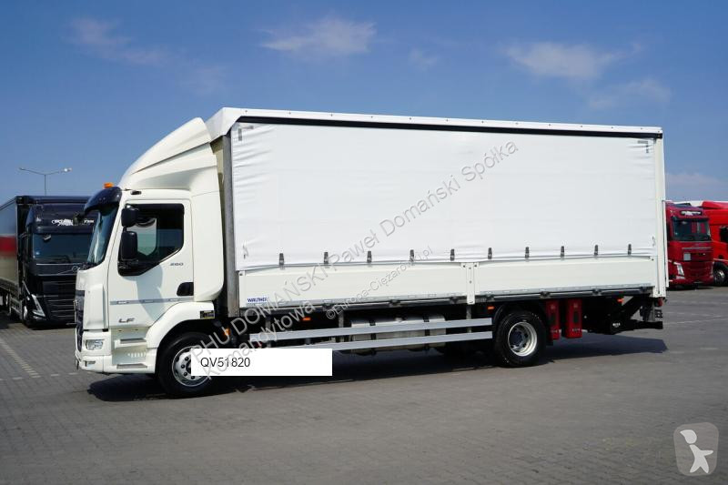 شاحنة DAF LF / 260 / E 6 / ACC / BURTOFIRANKA +...