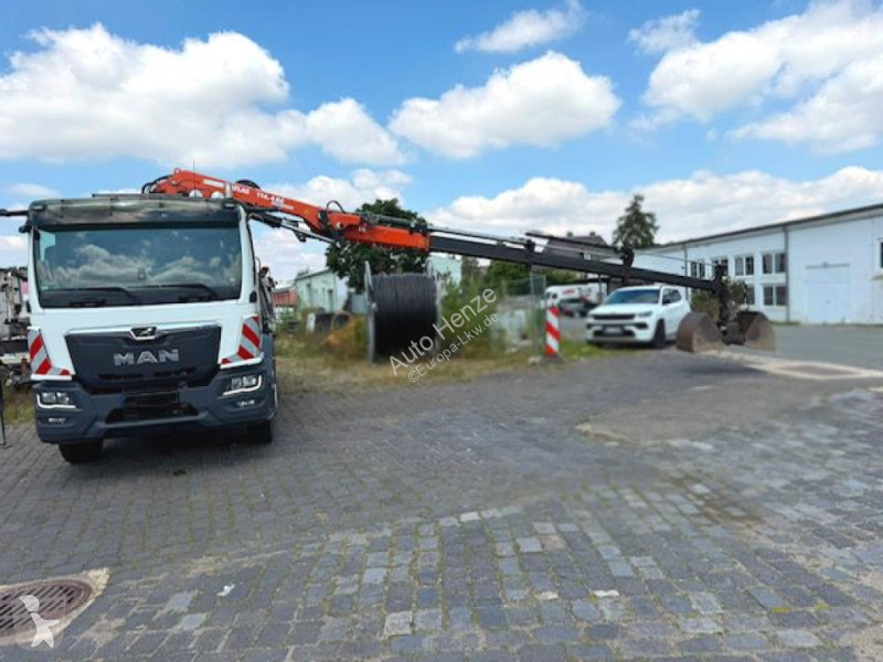 شاحنة MAN TG-M 18.320 4x2 2-Achs Kipper Kran...