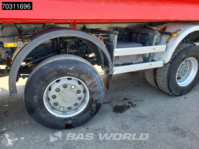 شاحنة Scania 420  8X6 8x6 Steel suspension 18m3...