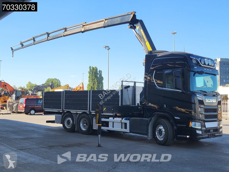 شاحنة Scania R580 6X2 Palfinger PK23002 SH-E...