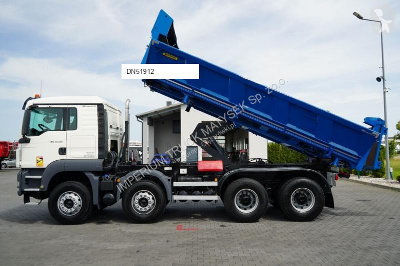 شاحنة MAN TGS 35.360 / 8X4 / WYWROTKA 2 STRONNA...