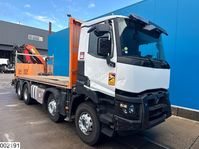 شاحنة Renault C 430 8x4, EURO 6, Palfinger,...