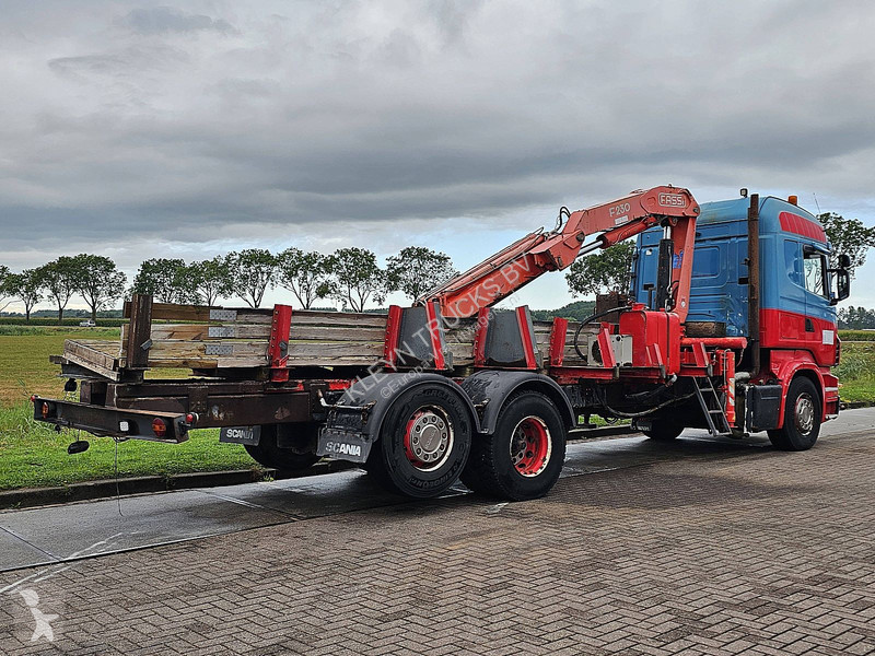 شاحنة Scania R480 6X2 MANUA CRANE