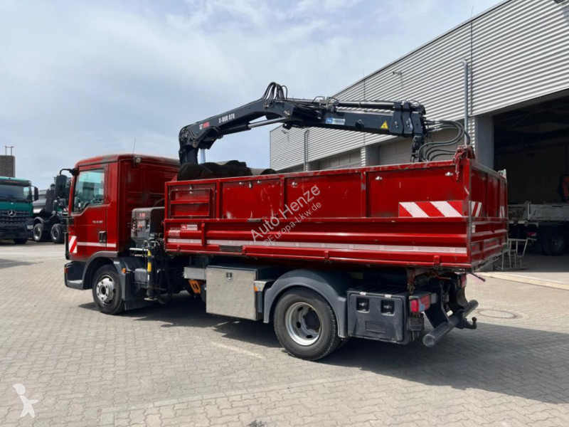 شاحنة MAN TG-L 8.190.4x2 BL 2-Achs Kipper Kran...