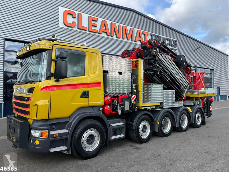 Camion Scania 620 10x4 Fassi 195 Tonmeter...