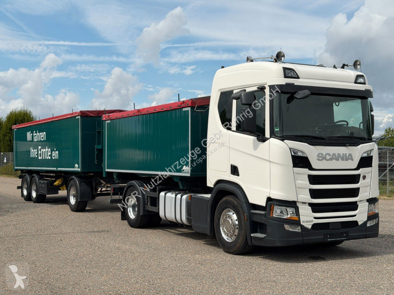 Camion Scania 500 + A. Müller ANH Kipper 24to....