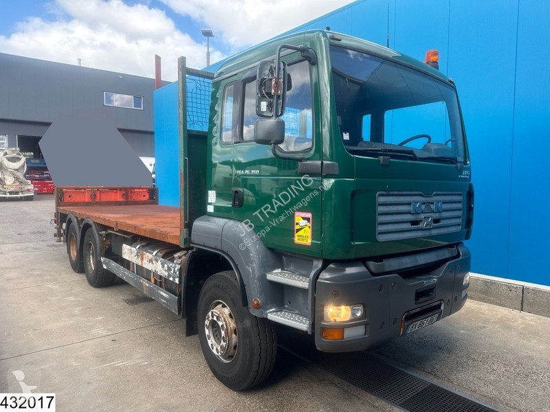 Vrachtwagen MAN 26 350 Manual gearbox, Steel...