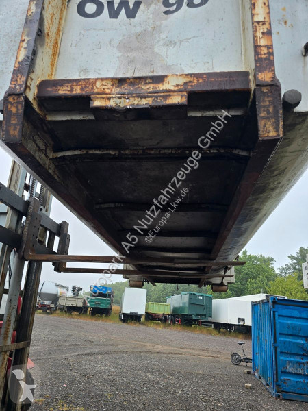 Camion  Bruns abrollcontainer Edelstahl container