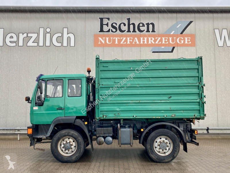 Camión MAN 10.220 4x4 BB | 3x Sitze*Schild...