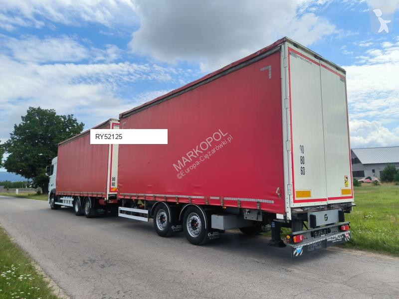 Camión DAF XF530/ TANDEM ZESTAW PRZESTRZENNY/...