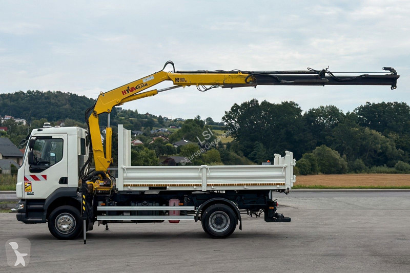 Camión DAF 55220 * Pritsche 4,20 m + KRAN / FUNK